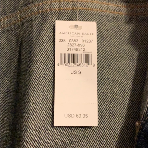 Oversized American Eagle jean jacket - Picture 2 of 4